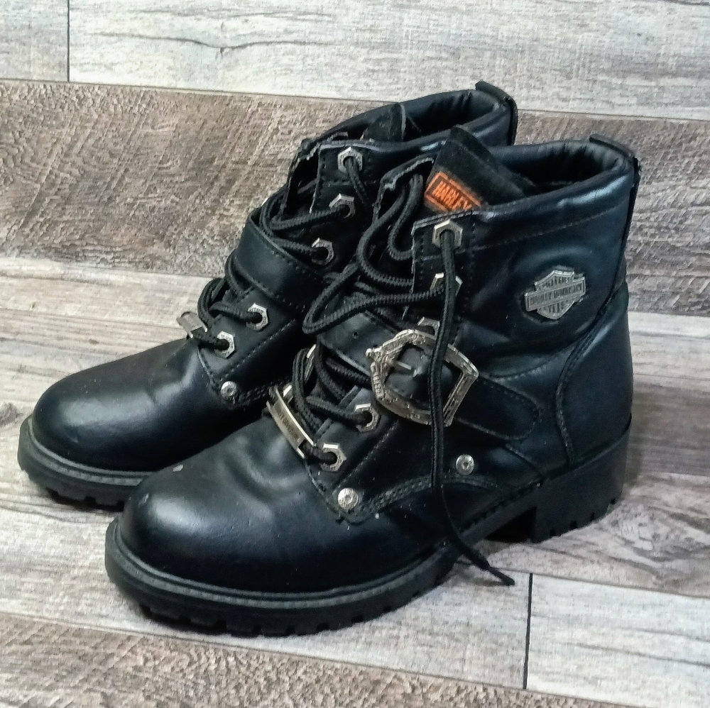 Harley Davidson leather boots